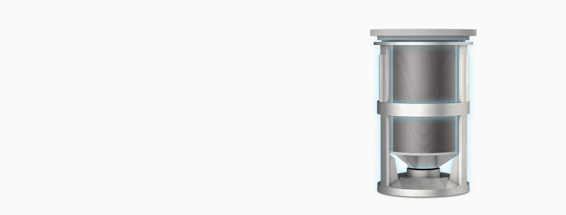 <h4>100μm過濾<br>載銀離子清潔刮條</h4>
<p>德國DIN-EN13443標準，具有反沖洗功能，過濾孔徑在90-110μm，毫不影響全屋水壓及流量。</p>