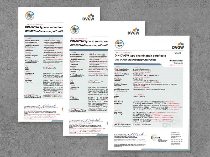 法茲產(chǎn)品DVGW認證 法茲產(chǎn)品DVGW認證